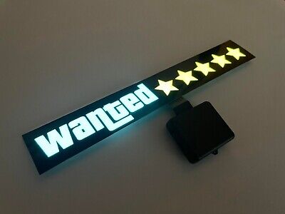 5 Star Led Car Sticker